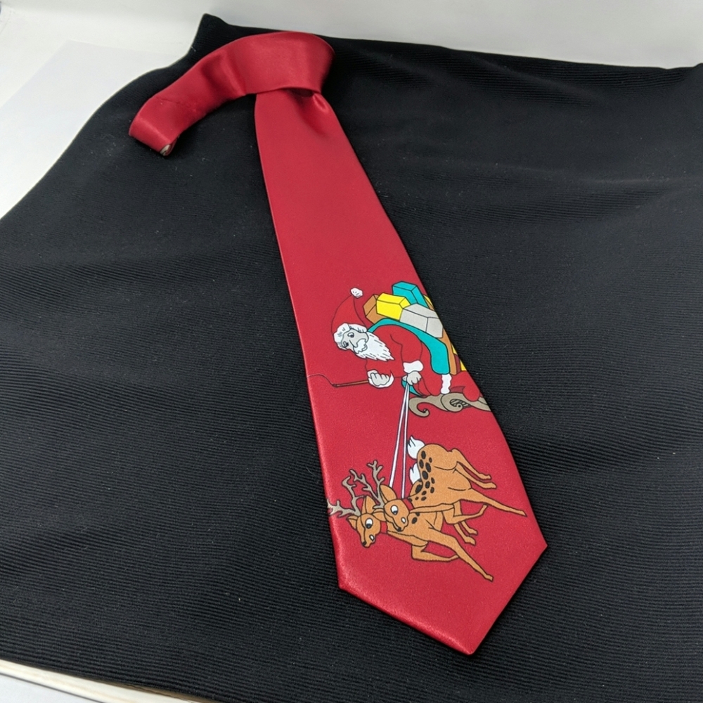 Rudia Silk Christmas Tie